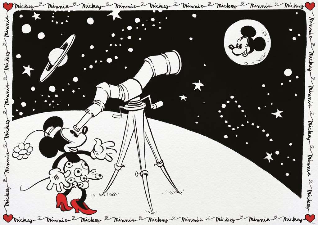 Puzzle: Disney Vault - Minnie Mouse & Mickey Mouse