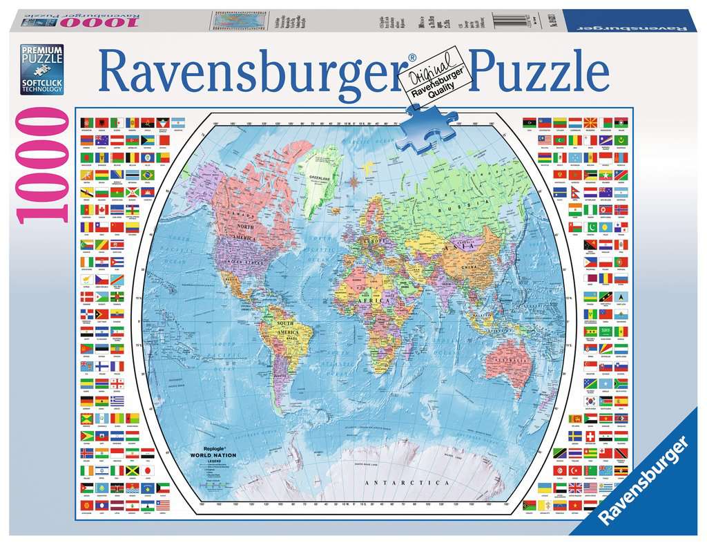 Puzzle: Political World Map