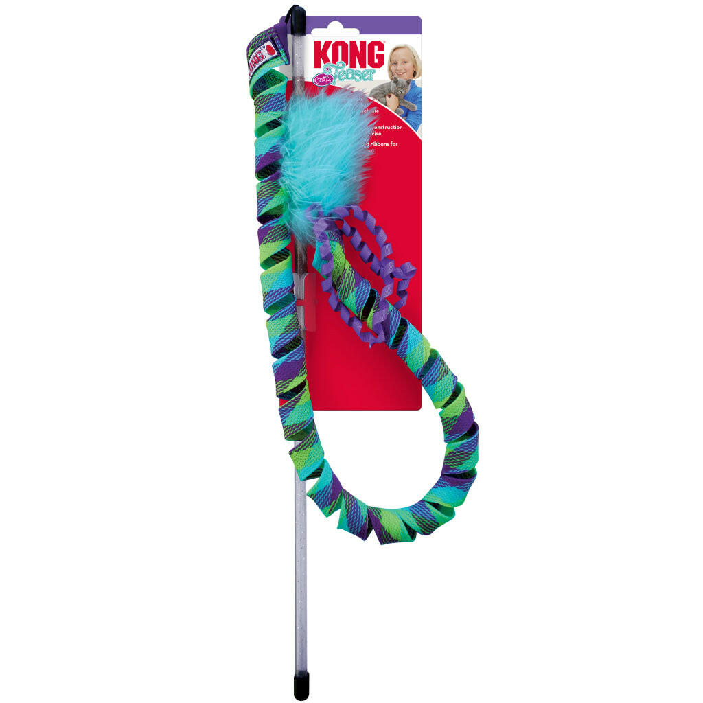 Kong Curlz Teaser Toy For Cats