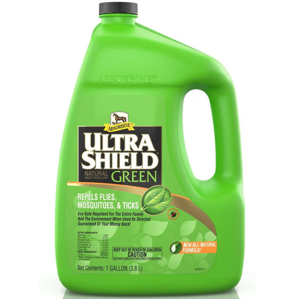 Absorbine Ultrashield Green Natural Fly Repellent for Horses