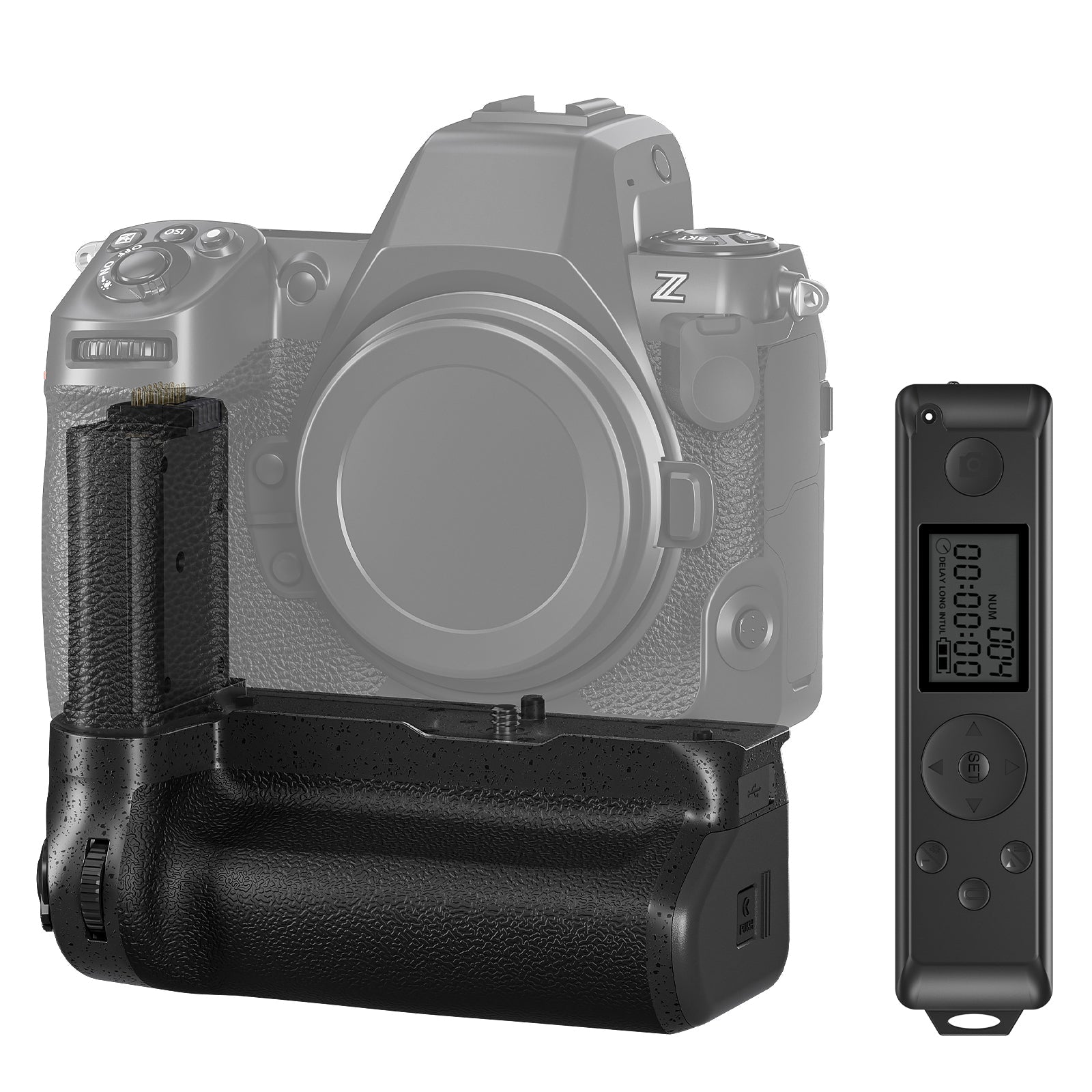 NEEWER MB-N12RC-L Replacement Battery Grip for Nikon Z8