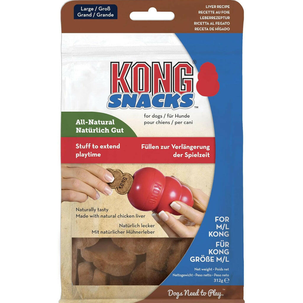 Kong Stuff'N Snacks Liver Crunchy Treats For Dogs