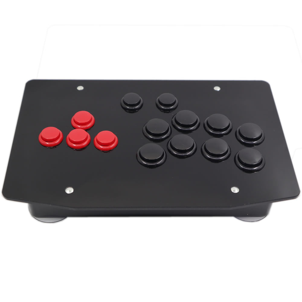 RAC-J500BB All Buttons Arcade Fight Stick Controller Leverless-Style Joystick PC USB