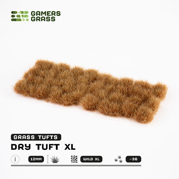 Gamers Grass Tufts: Dry Tuft XL 12mm- Wild XL