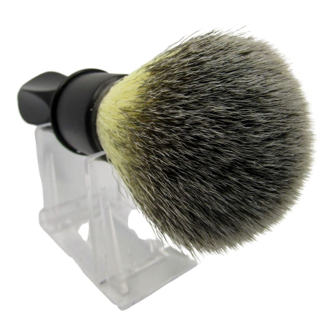 MM-400 Black Shaving Brush (24mm Synthetic Knot) - by Murphy and McNeil