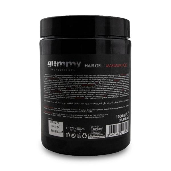 Gummy Hair Gel Maximum Hold & Extreme Look, 35 Oz GU-GU100X