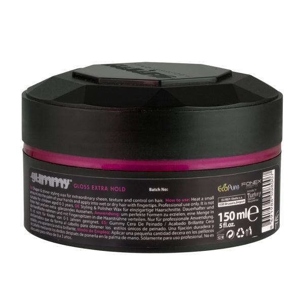 Gummy Hair Styling Wax Extra Gloss