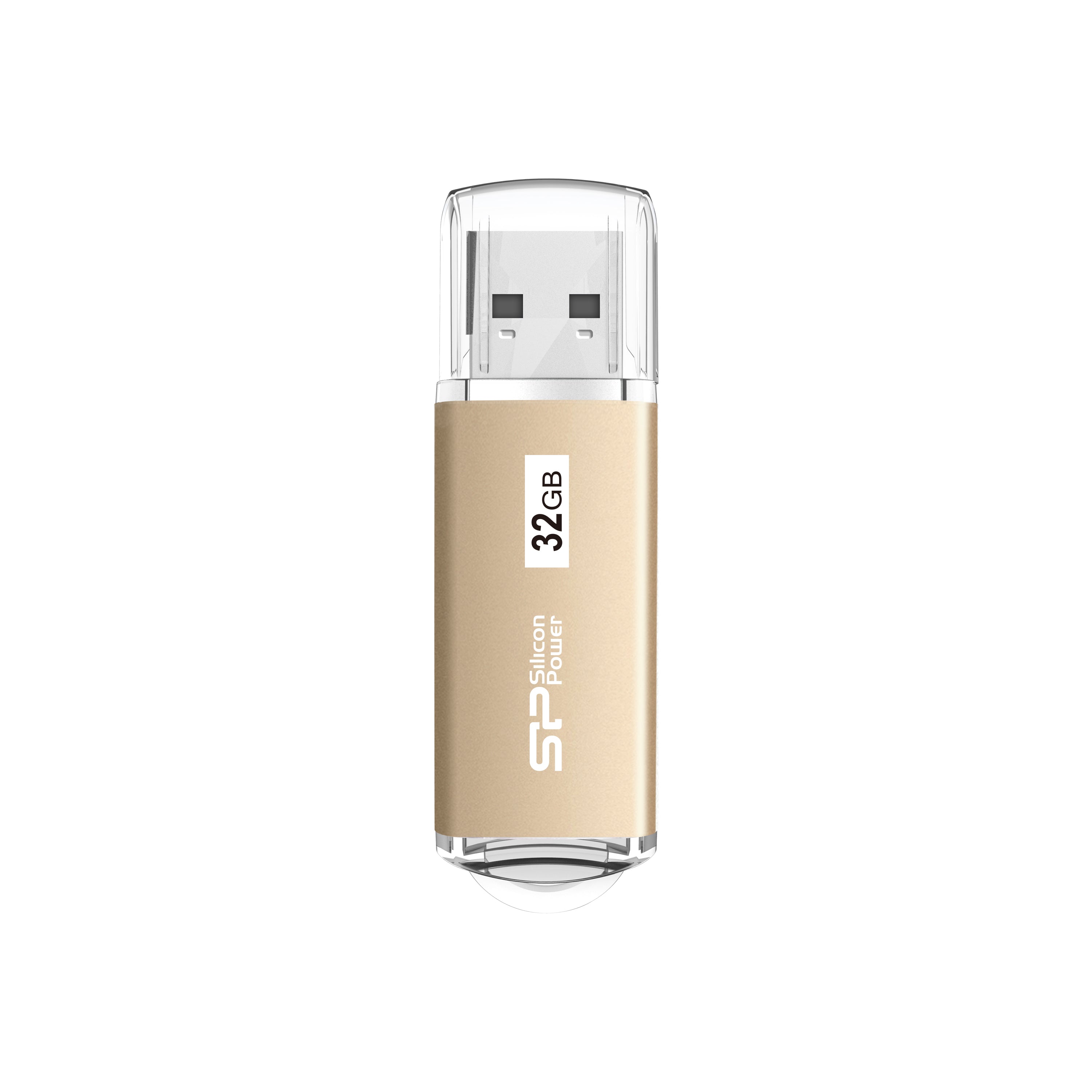 Silicon Power Blaze B02 32GB USB 3.2 Gen 1/ USB 3.0 Flash Drive Gold