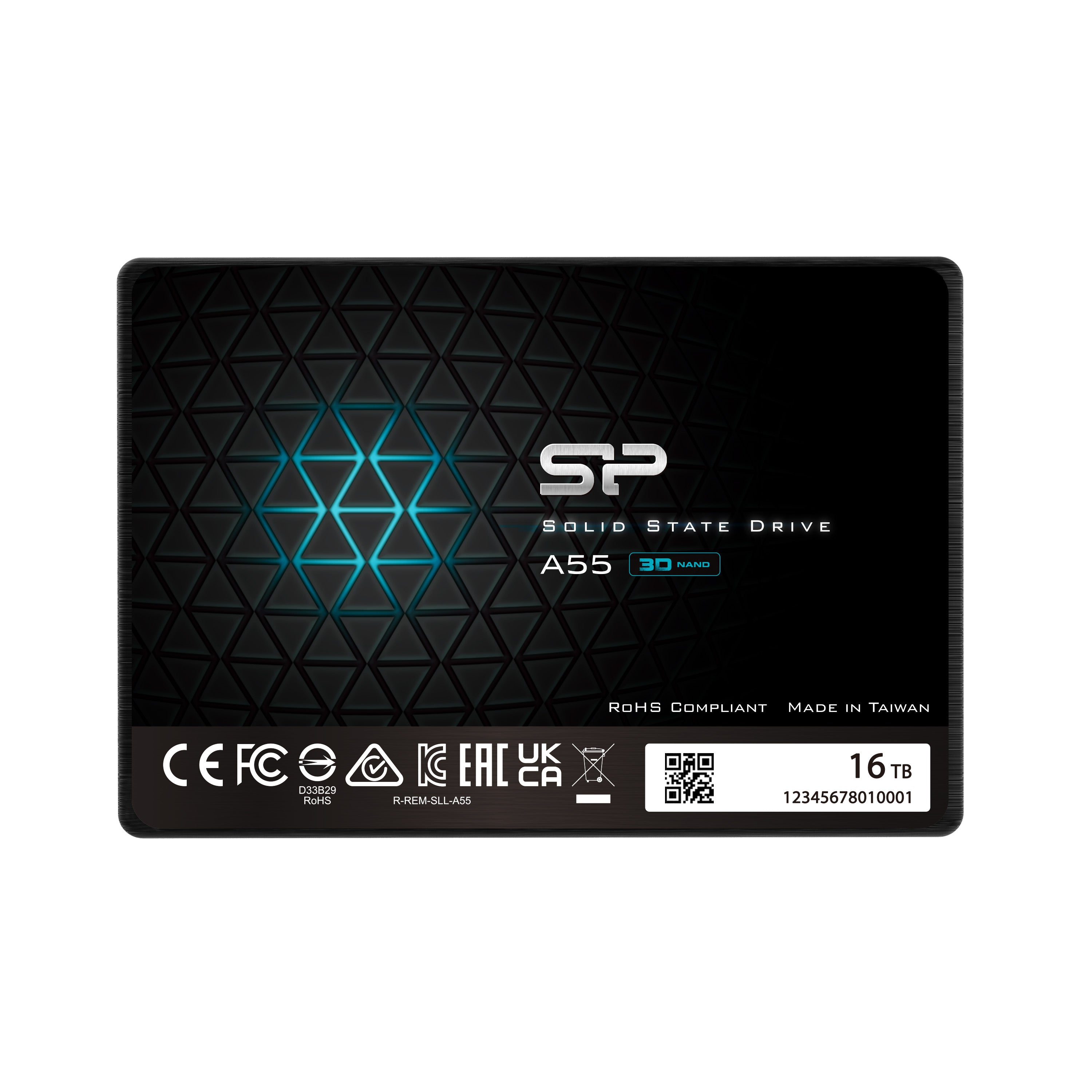 Silicon Power A55 16TB SATA III 6Gb/s 2.5-inch Internal Solid State Drive