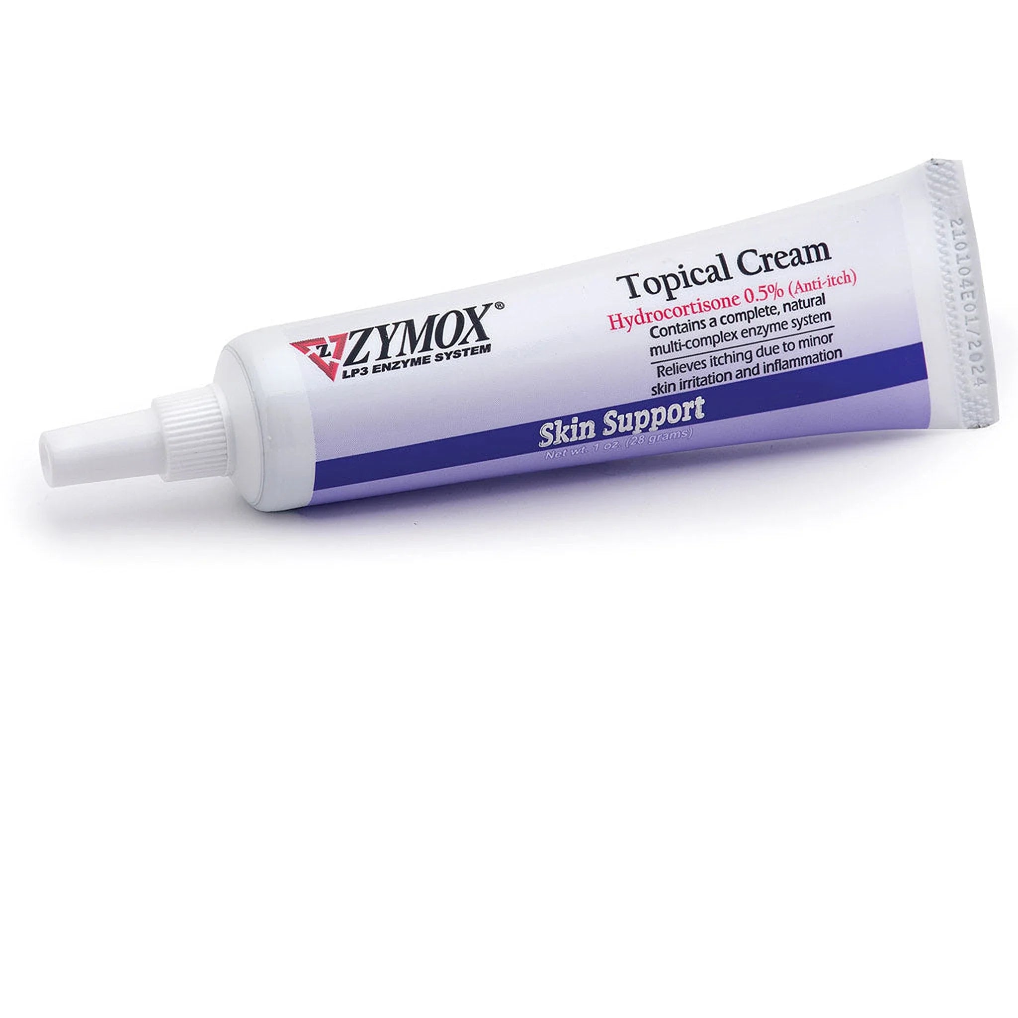 Zymox Topical Cream Hydrocortisone 0.5% for Dogs & Cats (1 oz)