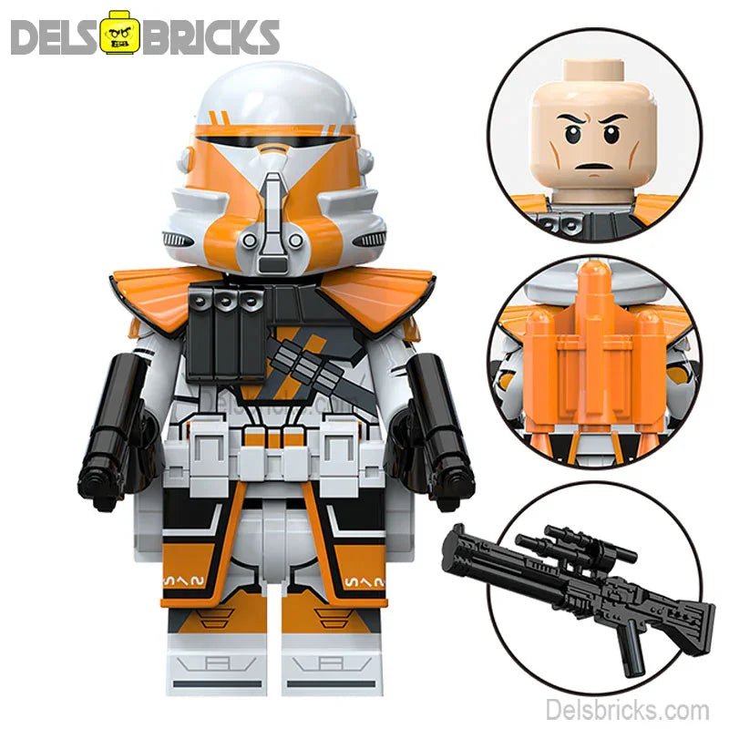 212th Battalion Airborne Clone trooper Star Wars Lego Minifigures Custom Toys