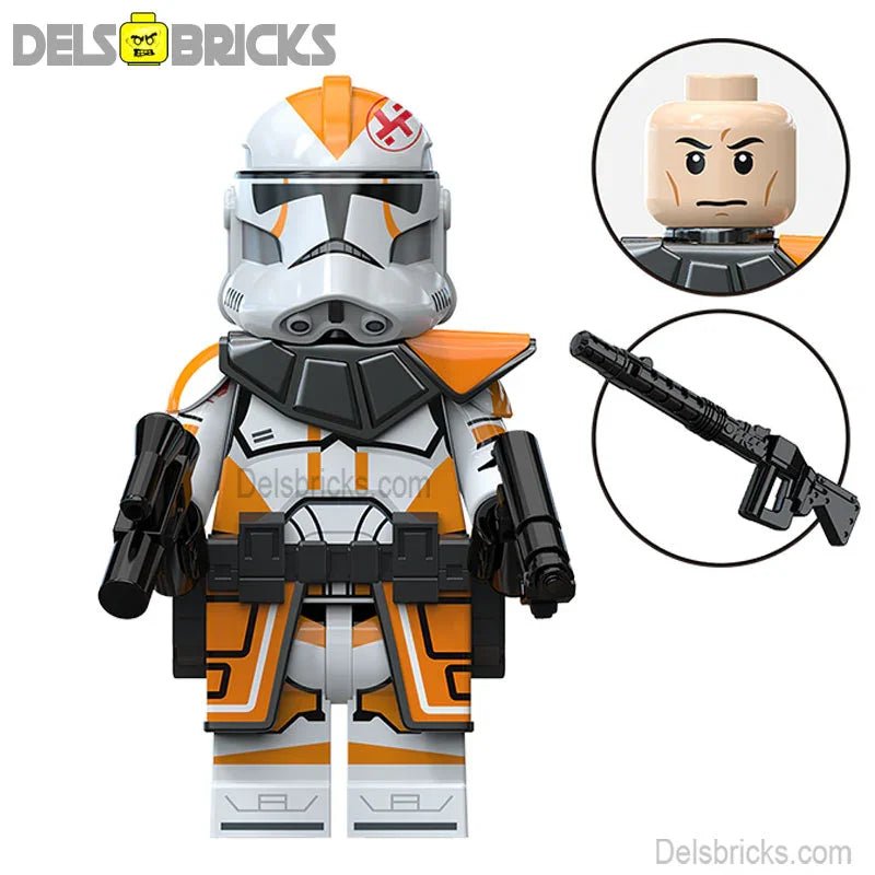 212th Battalion Clone Medic trooper Star Wars Lego Minifigures Custom Toys