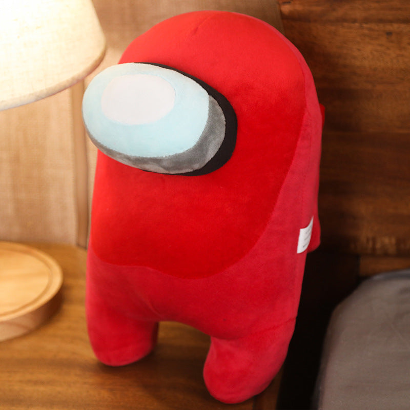 Among Us Cute Plush Stuffed Collectible toys (Red) kawaii Video Game Characters