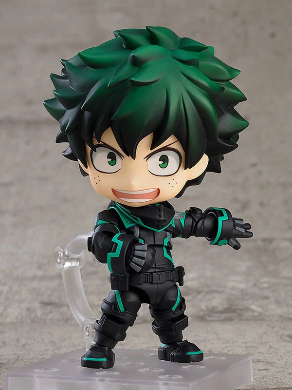 My Hero Academia The Movie: World Heroes' Mission Nendoroid 1691 Izuku Midoriya: Stealth Suit Ver. Figure