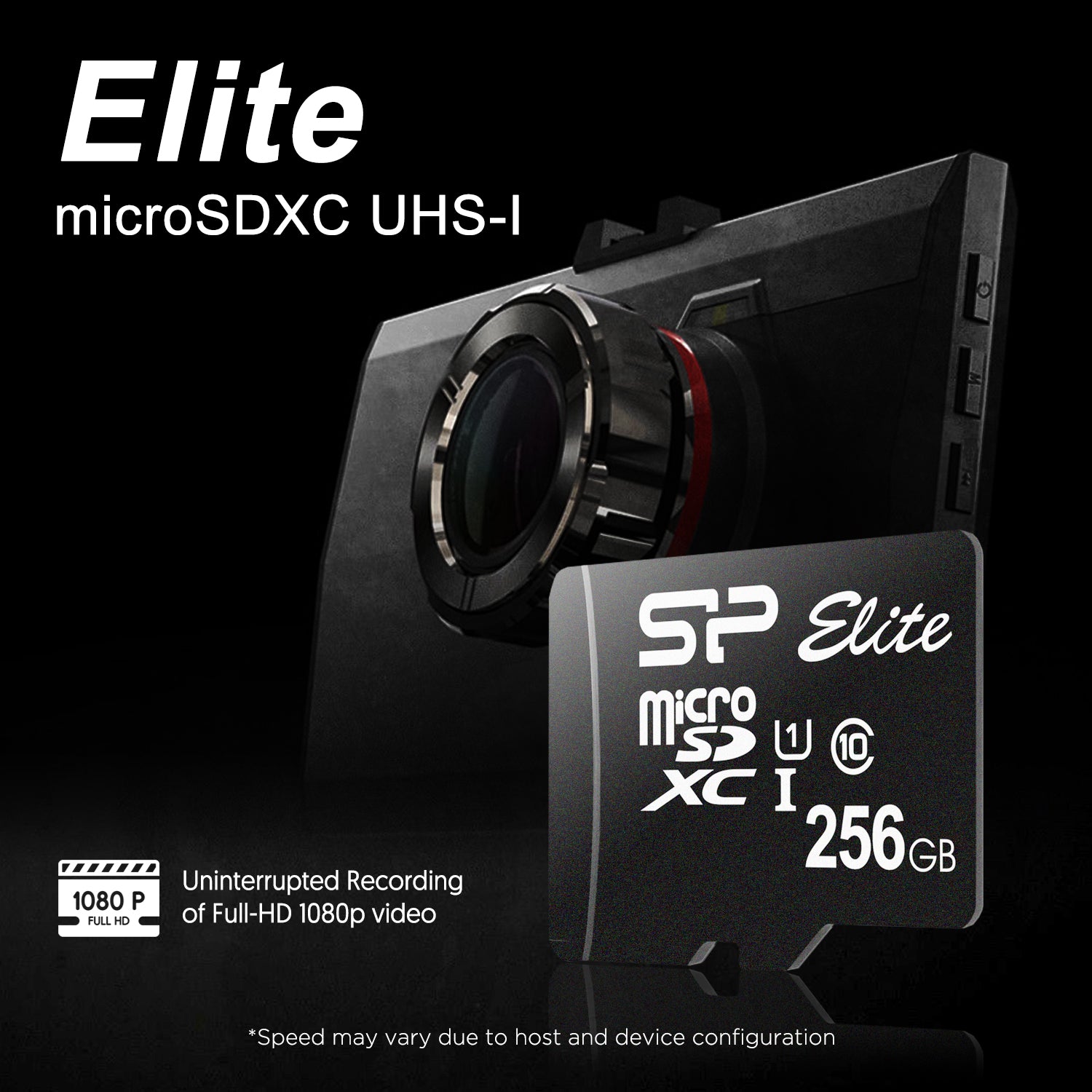 Silicon Power 32GB-512GB Elite UHS-1(U1) MicroSD Memory Card with Adapter