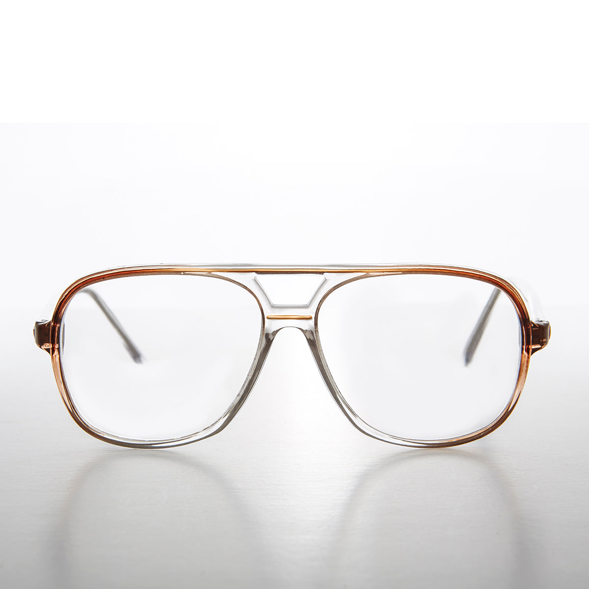 Square Retro Aviator Reading Glasses - Billy