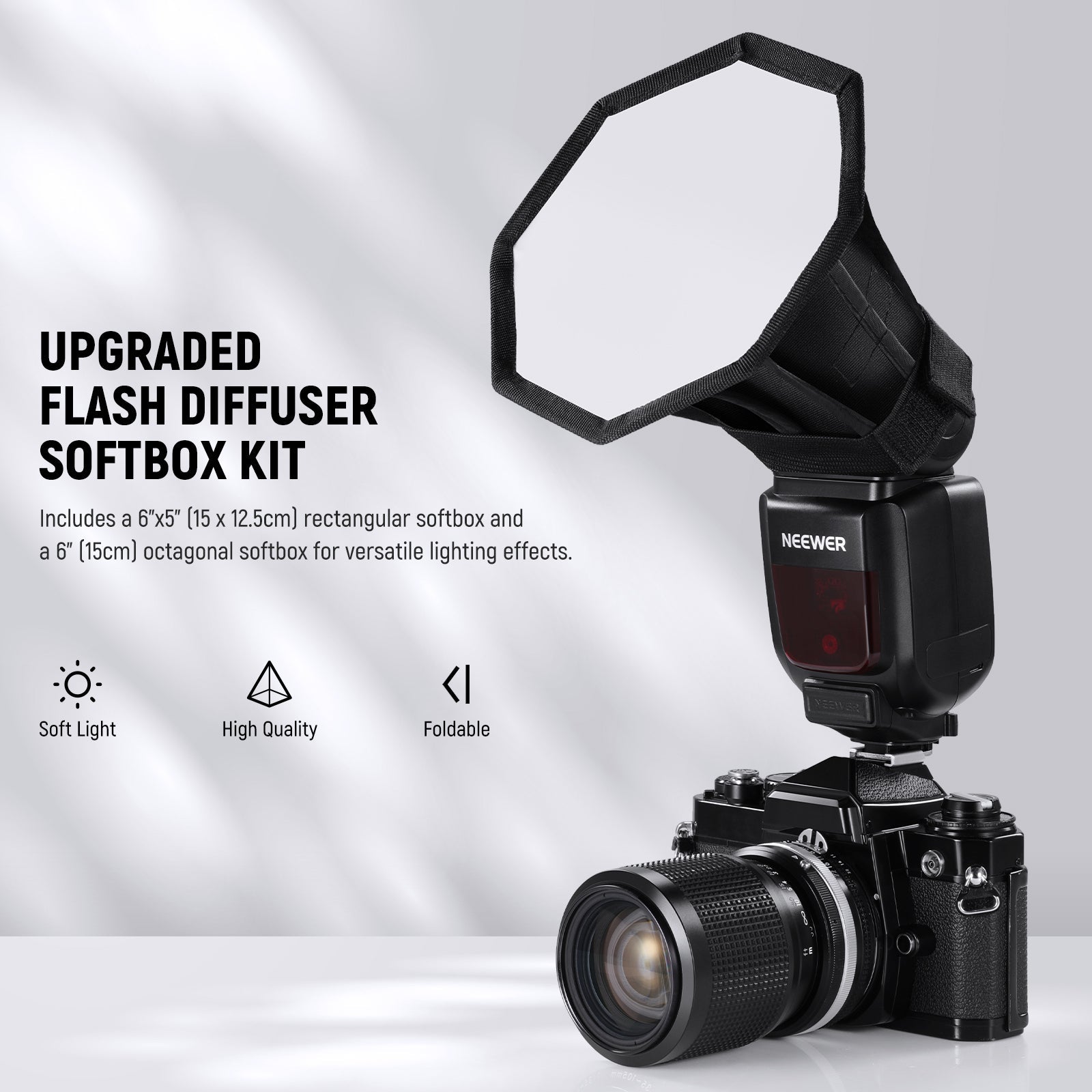 NEEWER NS5P Upgraded Flash Diffuser Softboxes