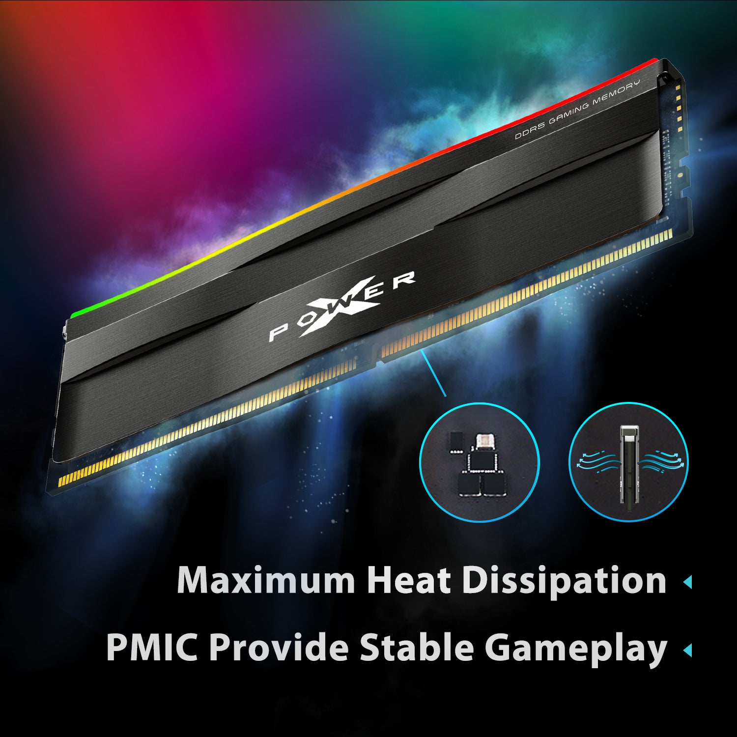 Silicon Power Zenith RGB DDR5 6000MT/s (PC5-48000) CL30 32GB