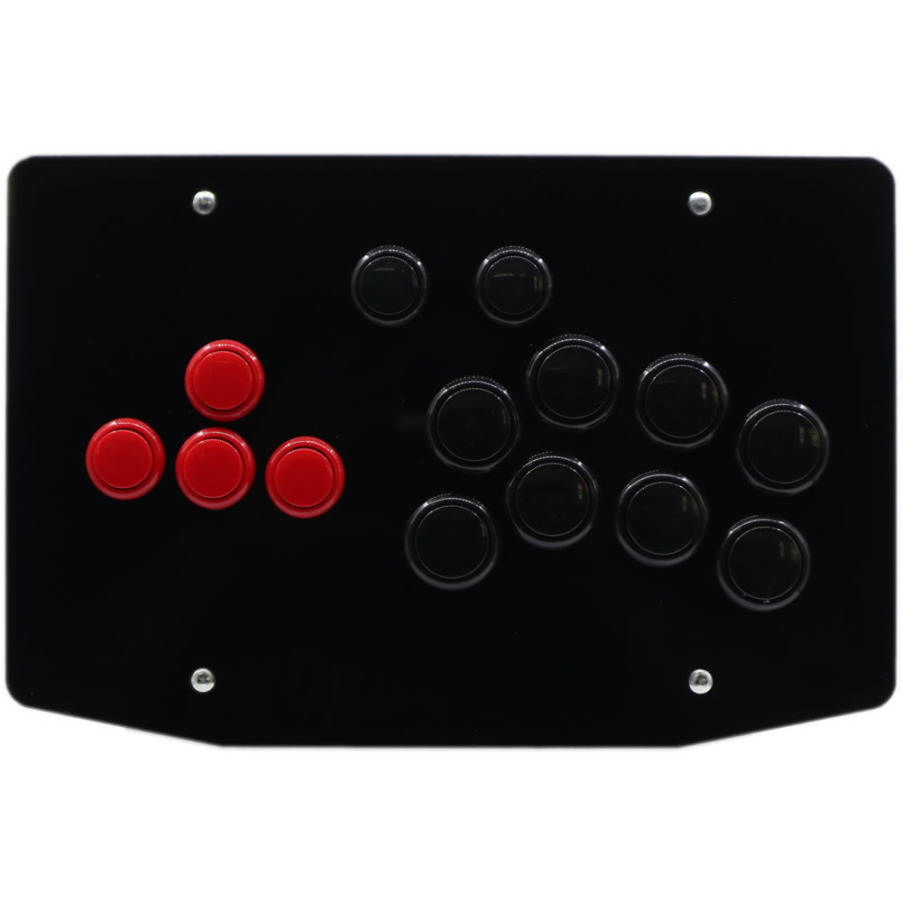 RAC-J500BB All Buttons Arcade Fight Stick Controller Leverless-Style Joystick PC USB