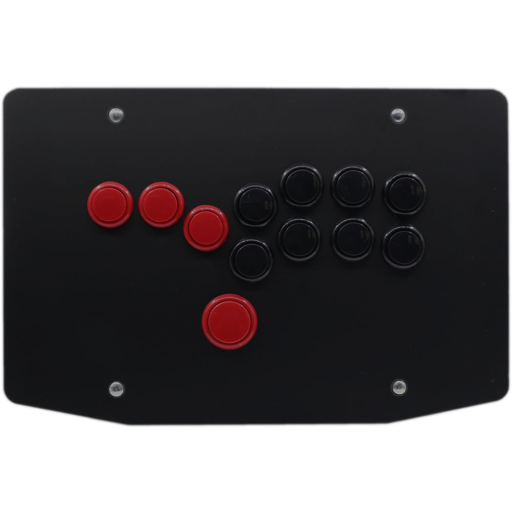 RAC-J500B All Buttons Arcade Fight Stick Game Controller Leverless-Style Joystick For PC USB