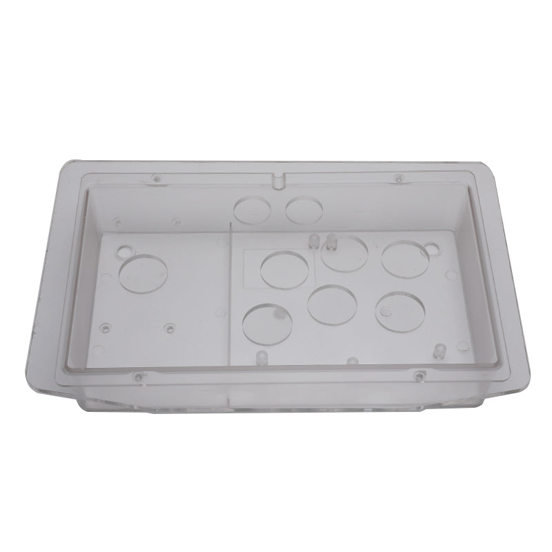 RAC-K500T Clear Transparent Acrylic Panel Flat Case 24/30mm Button Hole DIY Arcade Joystick Kits