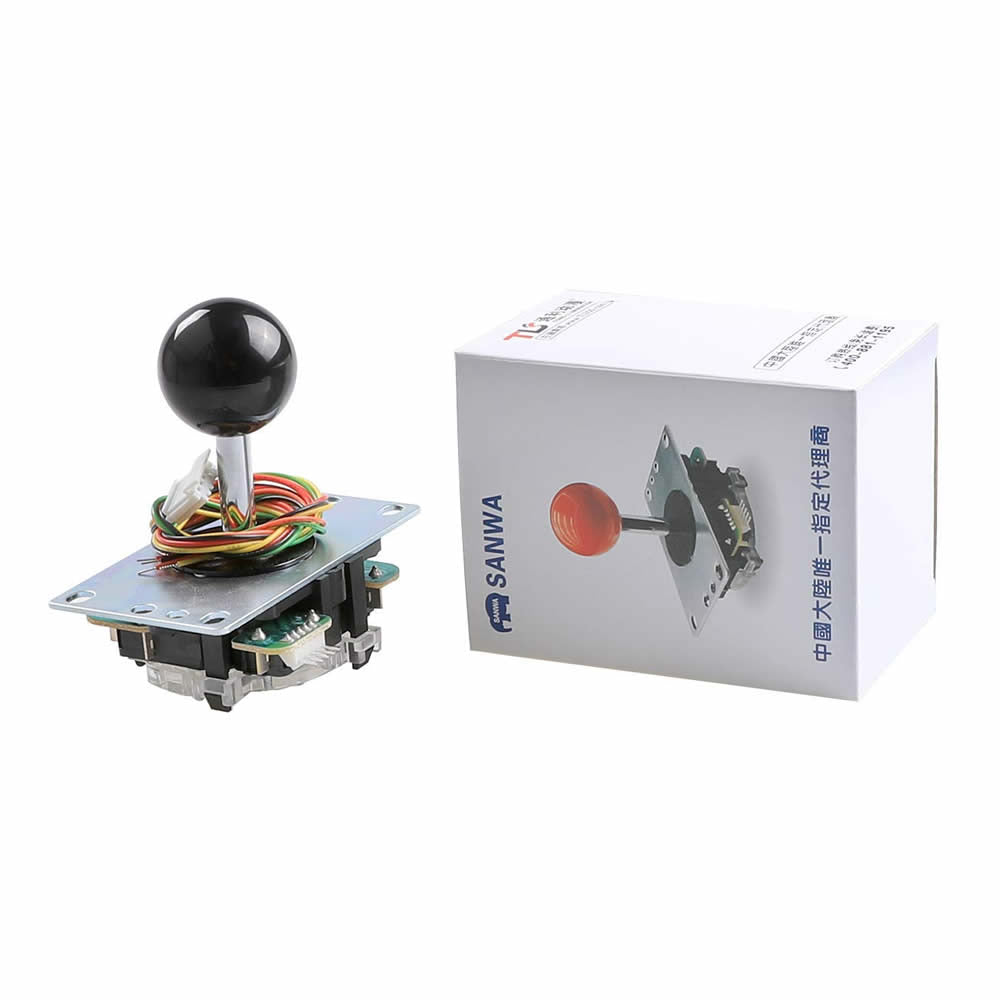 Sanwa JLF-TP-8YT Arcade Joystick 4 & 8 Way Adjustable Multi Colored