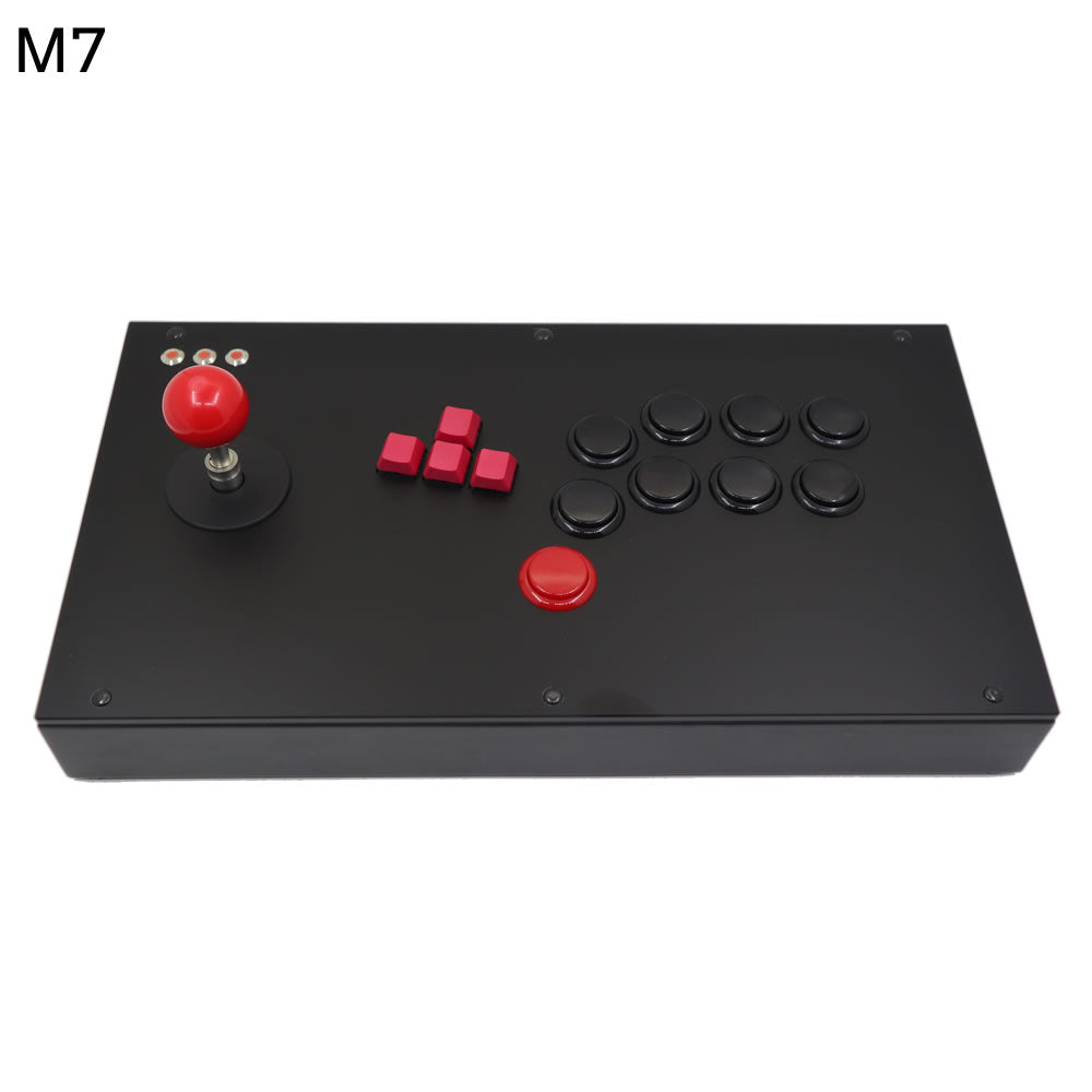 FightBox M7 Keyboard Button Leverless Arcade Game Controller for PC/PS/XBOX/SWITCH