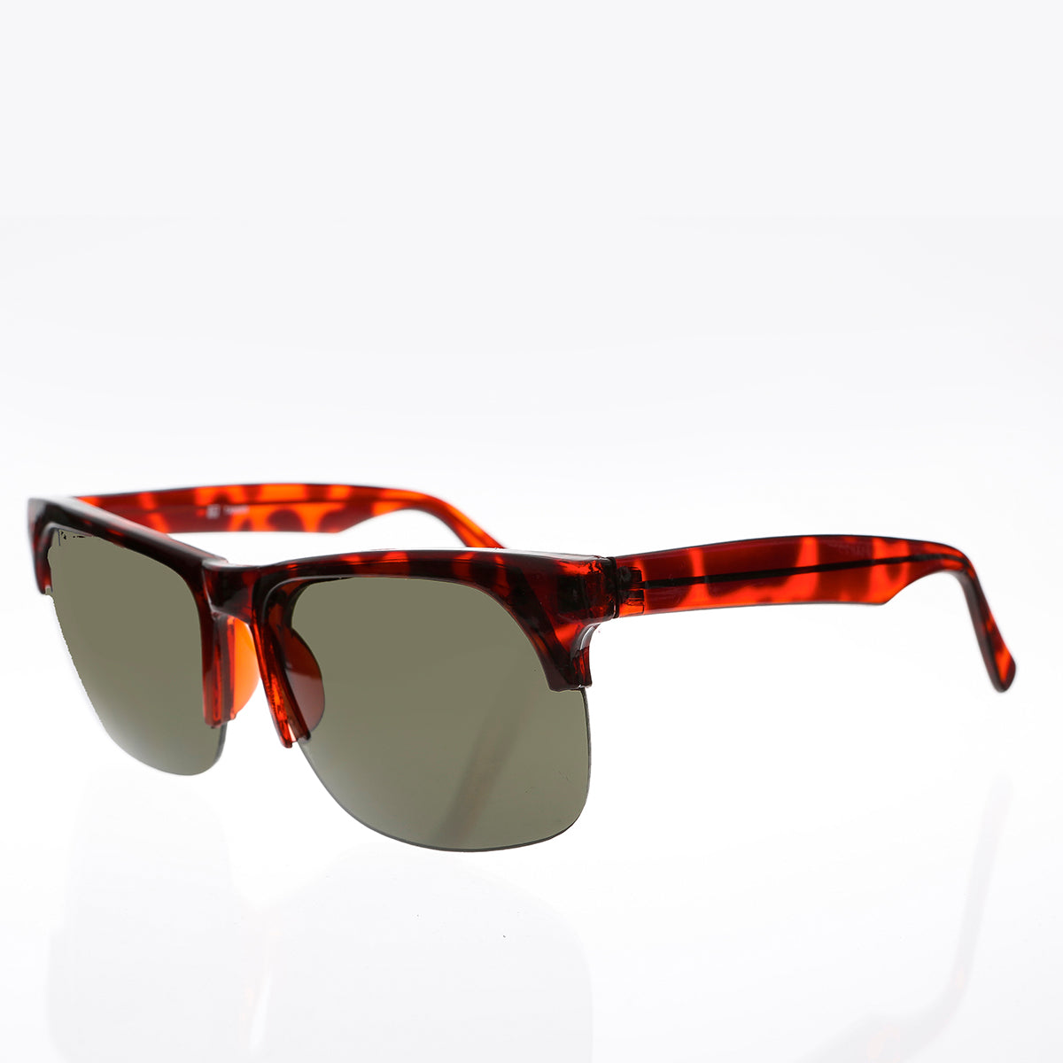 Half Frame Updated Classic Vintage Sunglass - Arno