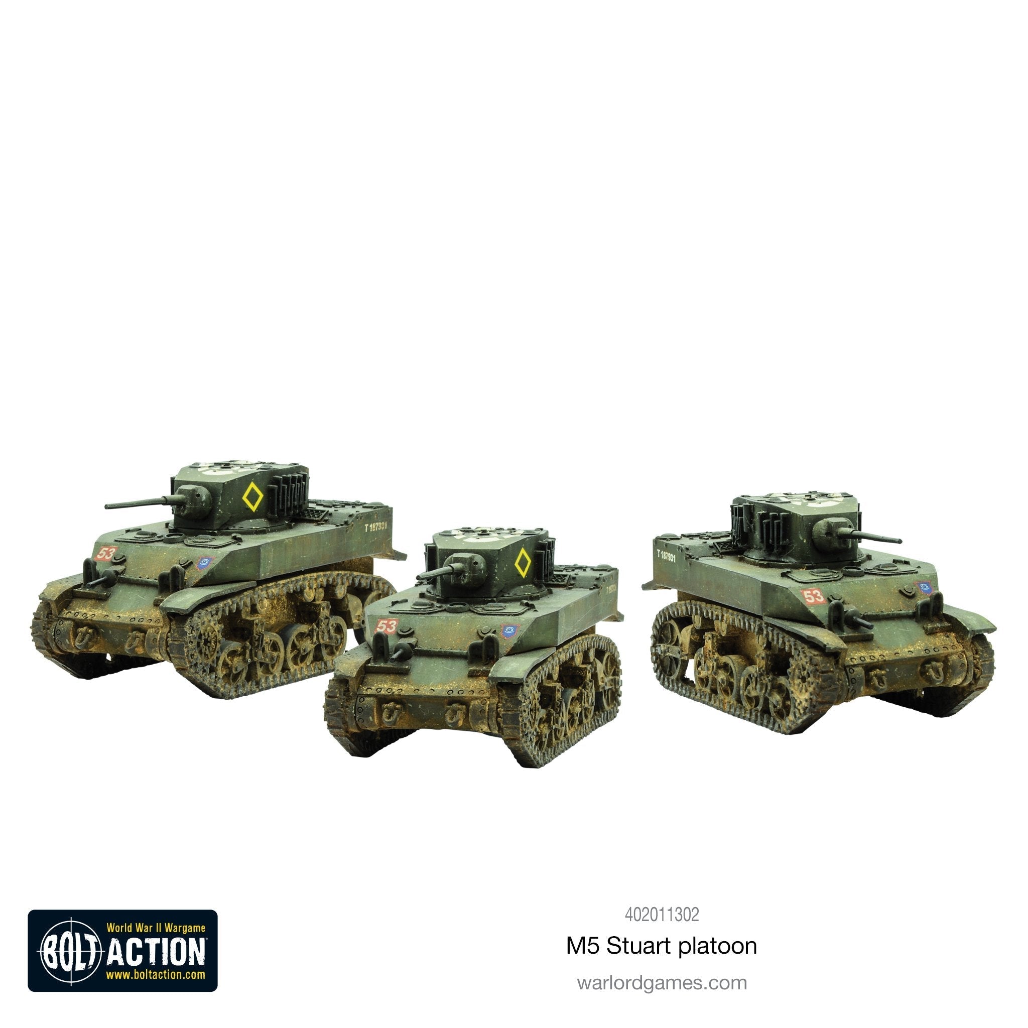 Bolt Action: M5 Stuart Platoon