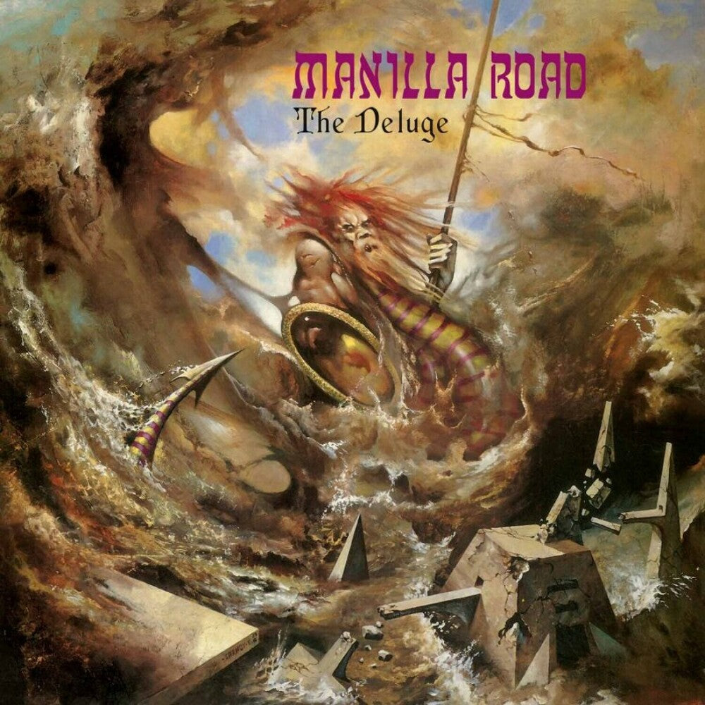 Manilla Road - Deluge - Orange/Blue (Blue) [Colored Vinyl] (Org)