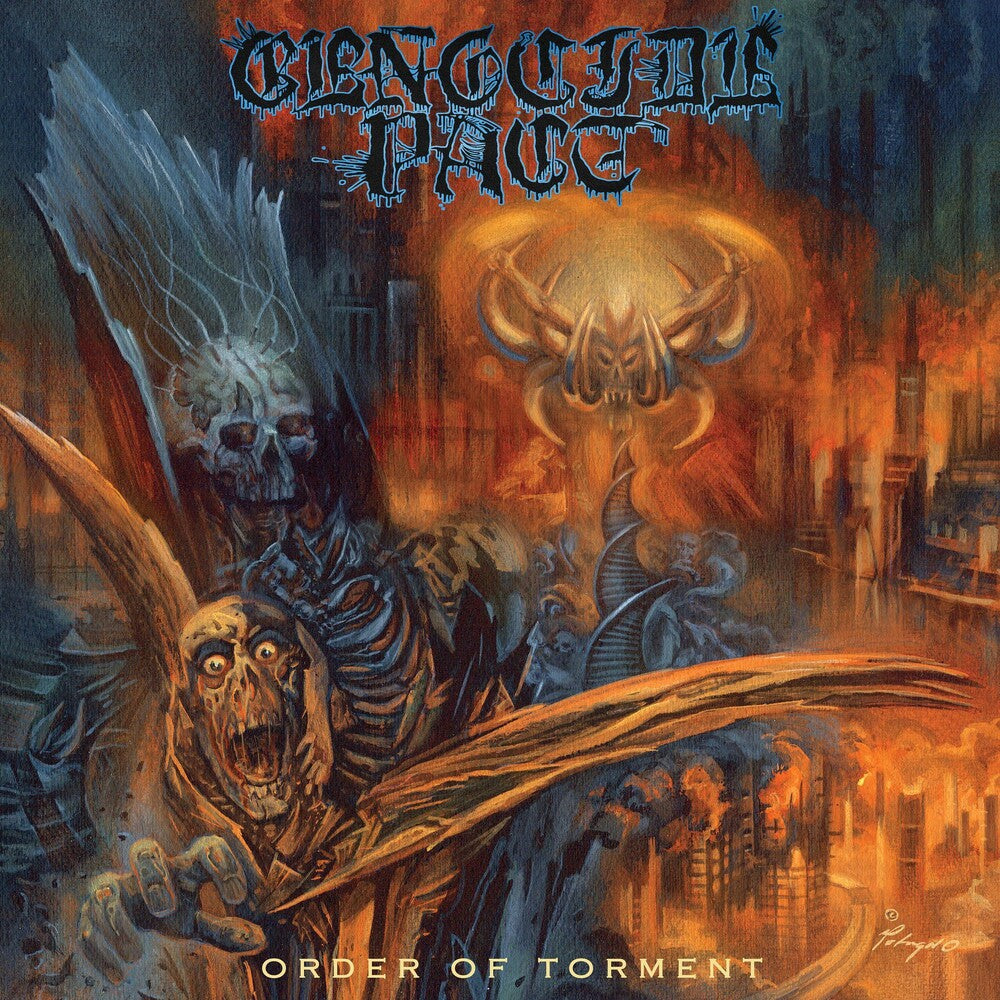 Genocide Pact - Order Of Torment (Blk) (Blue) [Colored Vinyl] (Org) (Spla)