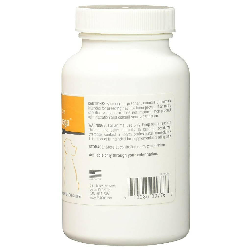 O3 Omega Softgel Capsules for Dogs 60lb+ (60 caps)