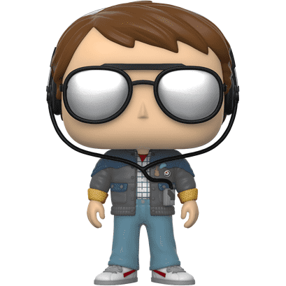 Funko POP! Movies Back to the Future Vinyl Figure - Marty w/glasses