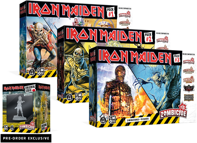 Zombicide: Iron Maiden Character Packs - Bundle of the Beast