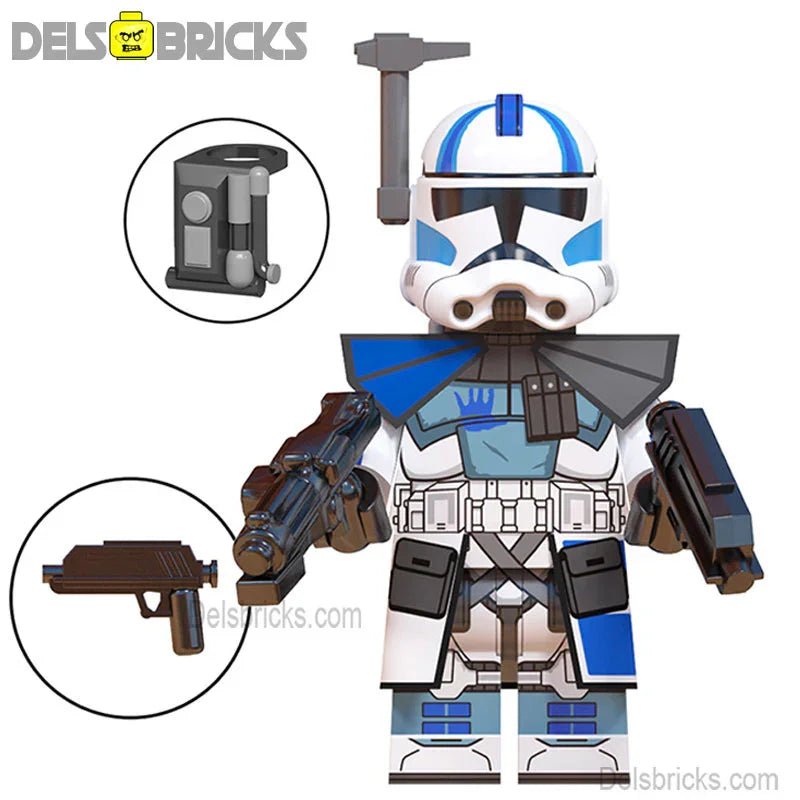 Echo 501st Legion Clone trooper Star Wars Lego Minifigures Custom Toys 2