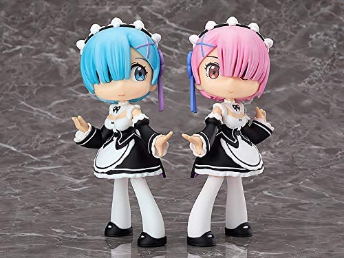 Fine Clover Re:Zero - Starting Life in Another World: Yurumari Rem & Ram Soft Vinyl Figures