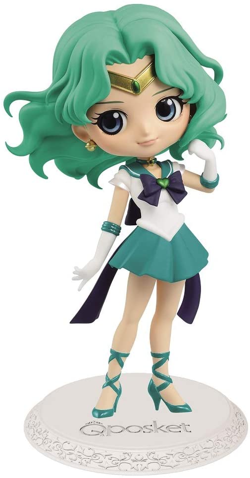 Banpresto The Movie Sailor Moon Eternal Q posket Super Sailor Neptune (ver.A) Figure