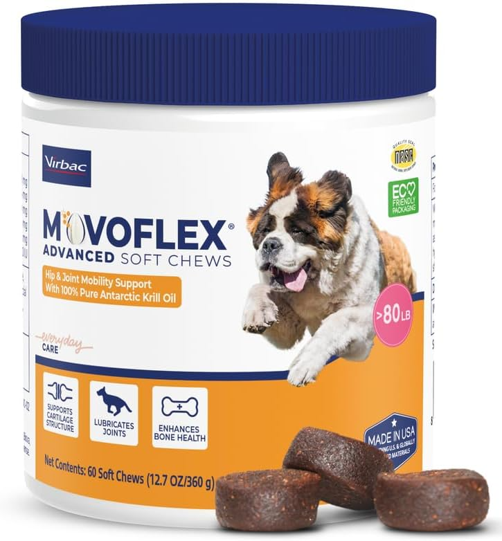 MovoFlex ADVANCED Joint Support for Large Dogs (60 soft chews)