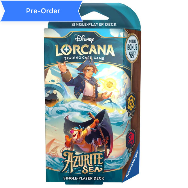 Disney Lorcana: Azurite Sea - Jim Hawkins and Tigger (Amber/Ruby