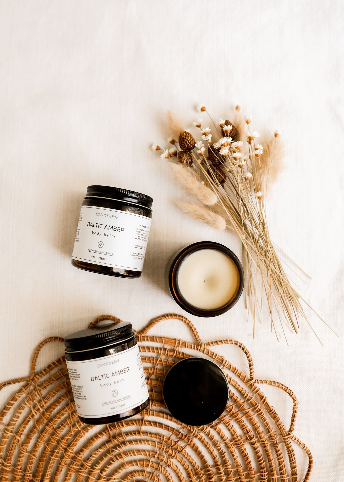 Baltic Sea Amber || Organic Body Balm