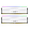 Silicon Power Zenith ゲーミング RGB DDR5 5600MHz (PC5-44800) 32GB(16GBx2) デュアルパック 1.25V デスクトップ アンバッファード DIMM [ホワイト]