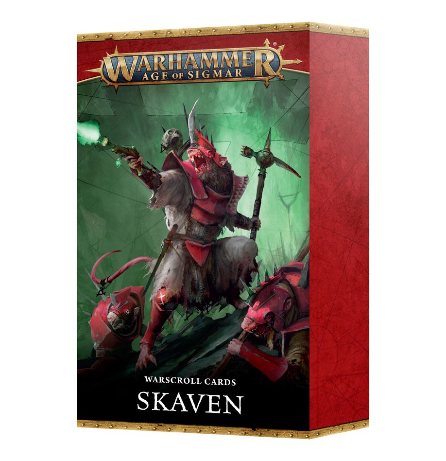 Warhammer: Skaven - Warscroll Cards