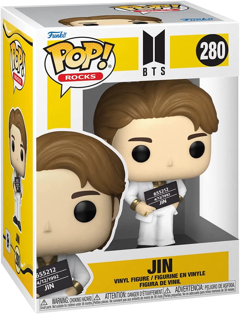 Funko Pop! 280 Rocks: BTS - Jin Figure