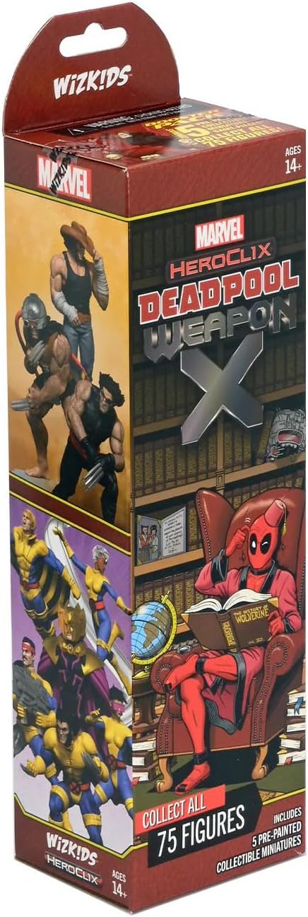 HeroClix: Marvel Deadpool Weapon X Booster Brick