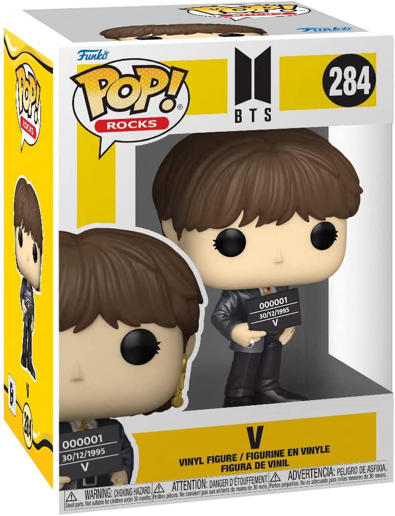 Funko Pop! 284 Rocks: BTS - V Figure