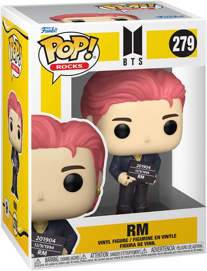 Funko Pop! 279 Rocks: BTS - RM Figure