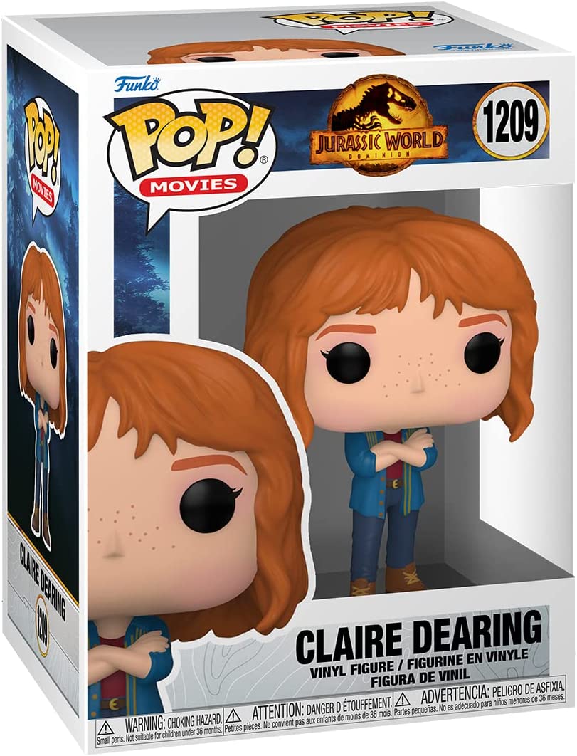 Funko Pop! Movies: Jurassic World Dominion - Claire Dearing Vinyl Figure