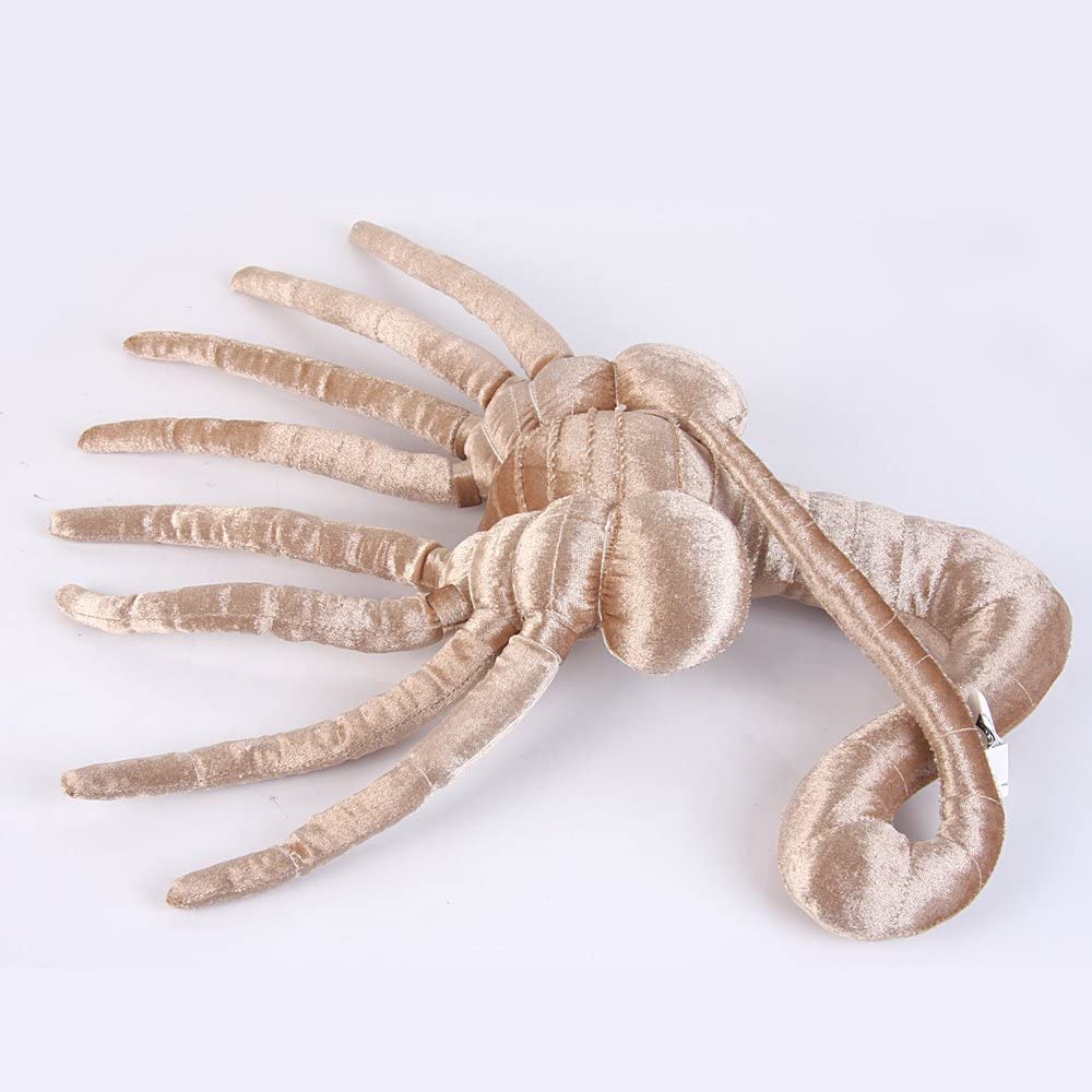 Aliens Xenomorph Face hugger Plush soft Collectible stuffed prop Toy