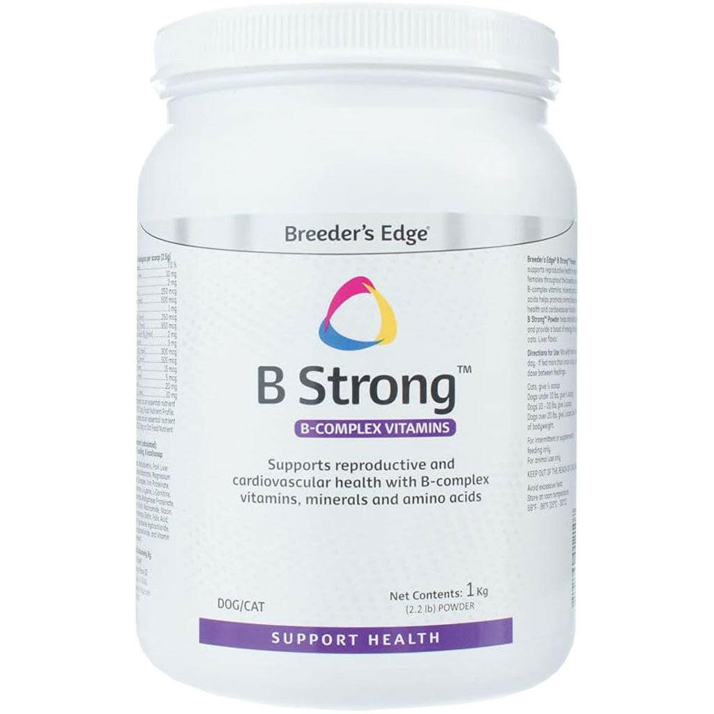 Breeder's Edge B Strong Powder for Dogs & Cats