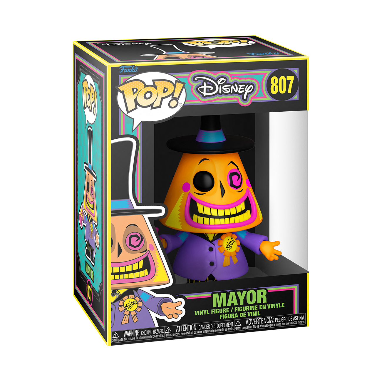 Funko Pop! Disney: The Nightmare Before Christmas - Mayor (Blacklight)